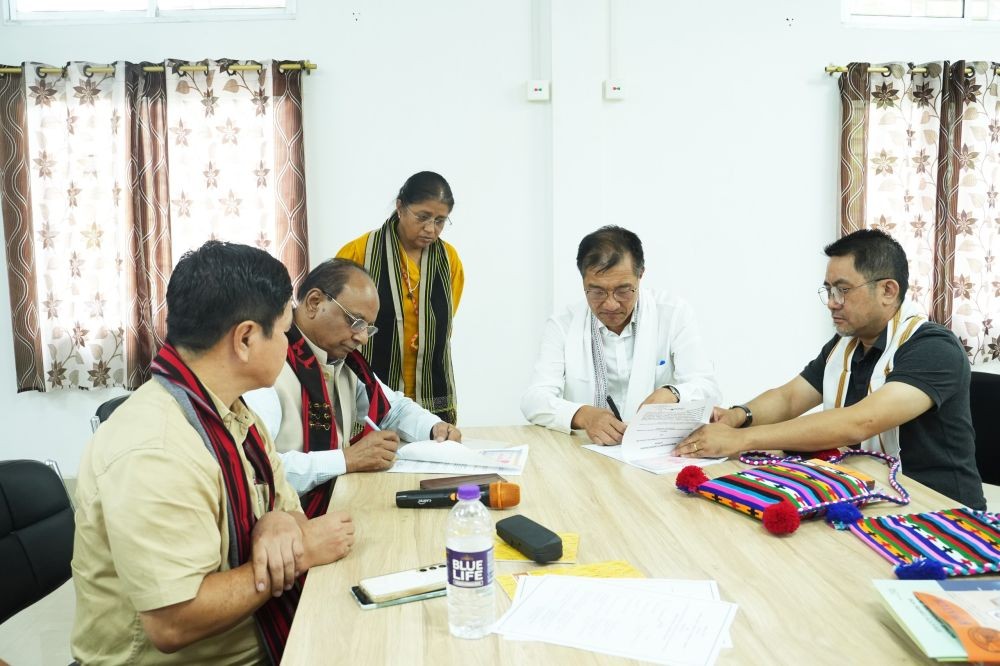 Kohima Science College (Autonomous), Nagaland, and RIWATCH, Arunachal Pradesh, sign an MoU on October 10 to promote academic exchange, indigenous language documentation, and cultural preservation across Northeast India.